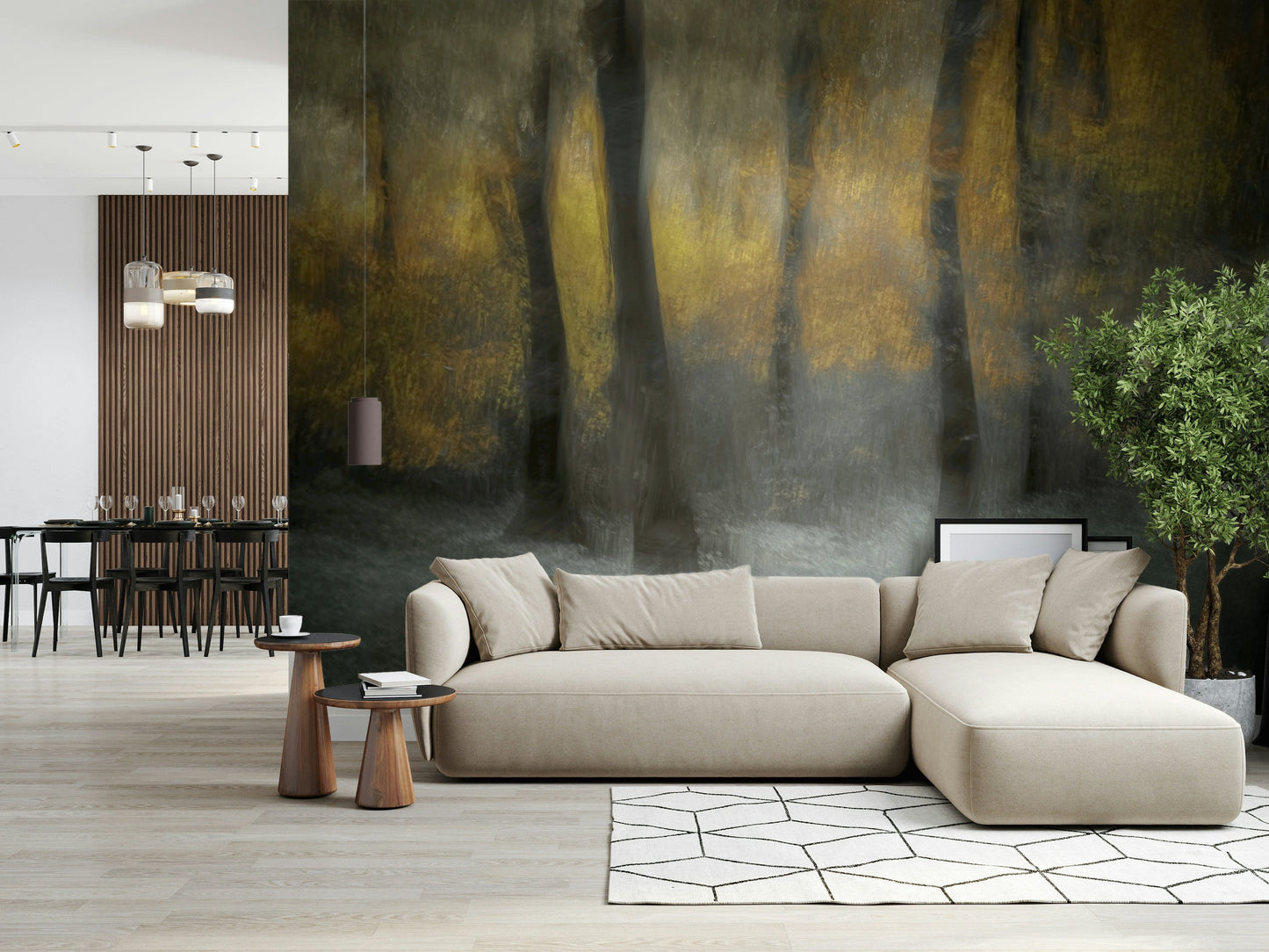 Ethereal Forest Whispers Wall Mural -1434012