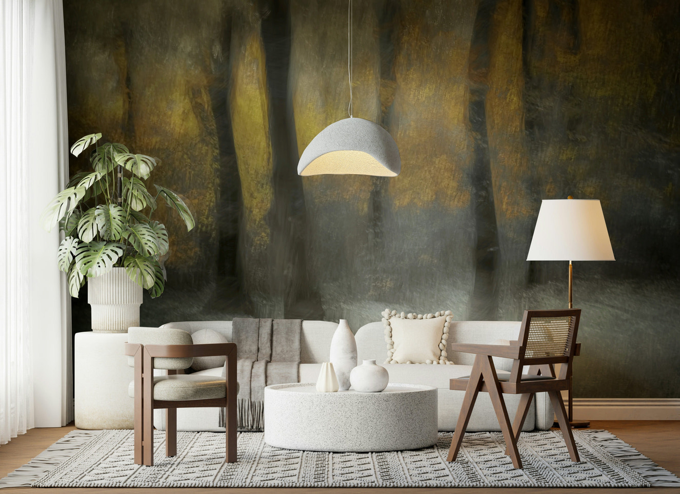 Ethereal Forest Whispers Wall Mural -1434012