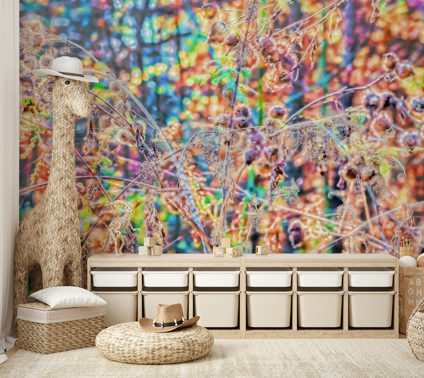 Rich color palette with harmonious blends.

