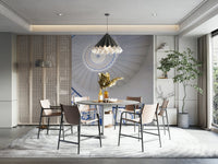 Artistic staircase swirl wallpaper

