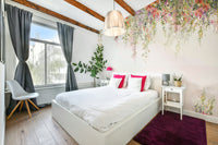 The design has a beautiful, artistic aesthetic.

