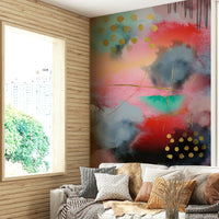 Light color blend wall mural

