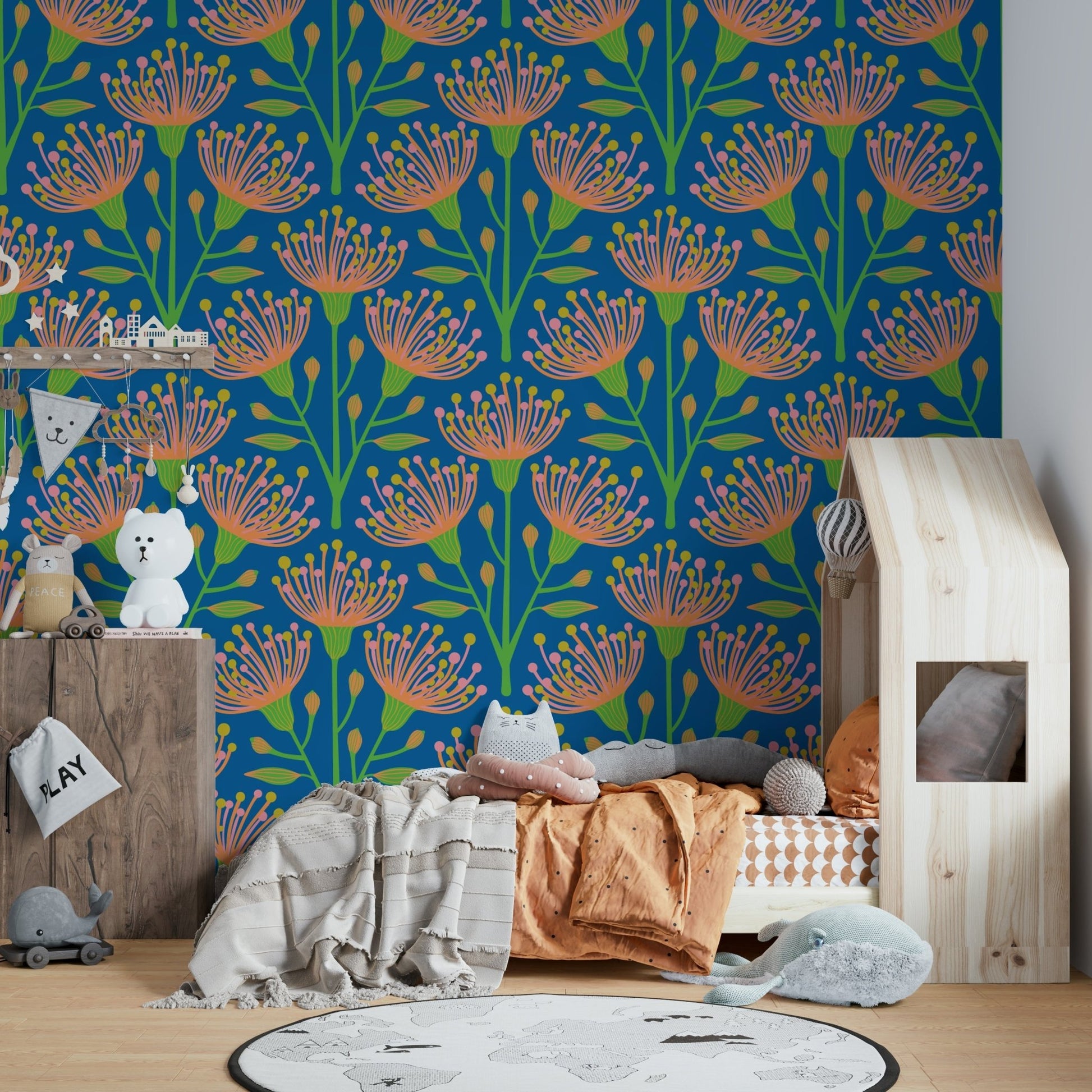 The design gives a feeling of quiet, natural beauty.

