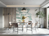 Wall decor evoking serenity and a connection to nature.

