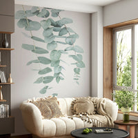 Serene botanical wall art.

