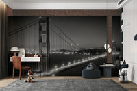 Modern floral wallpaper for living room walls

