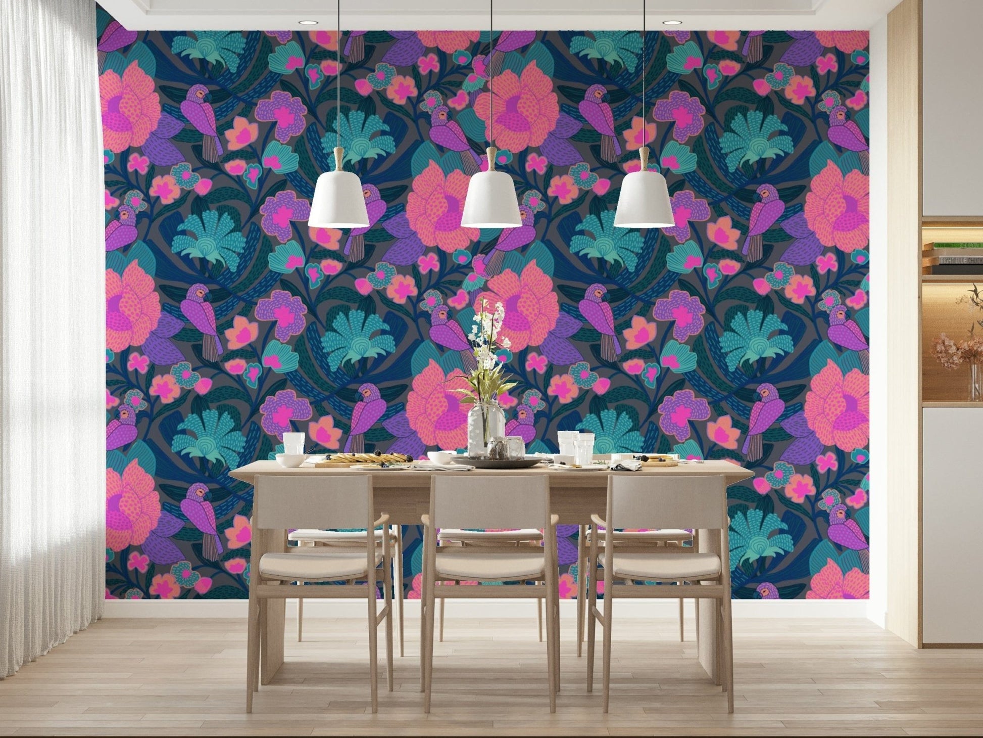 Exotic Garden Wallpaper⁠