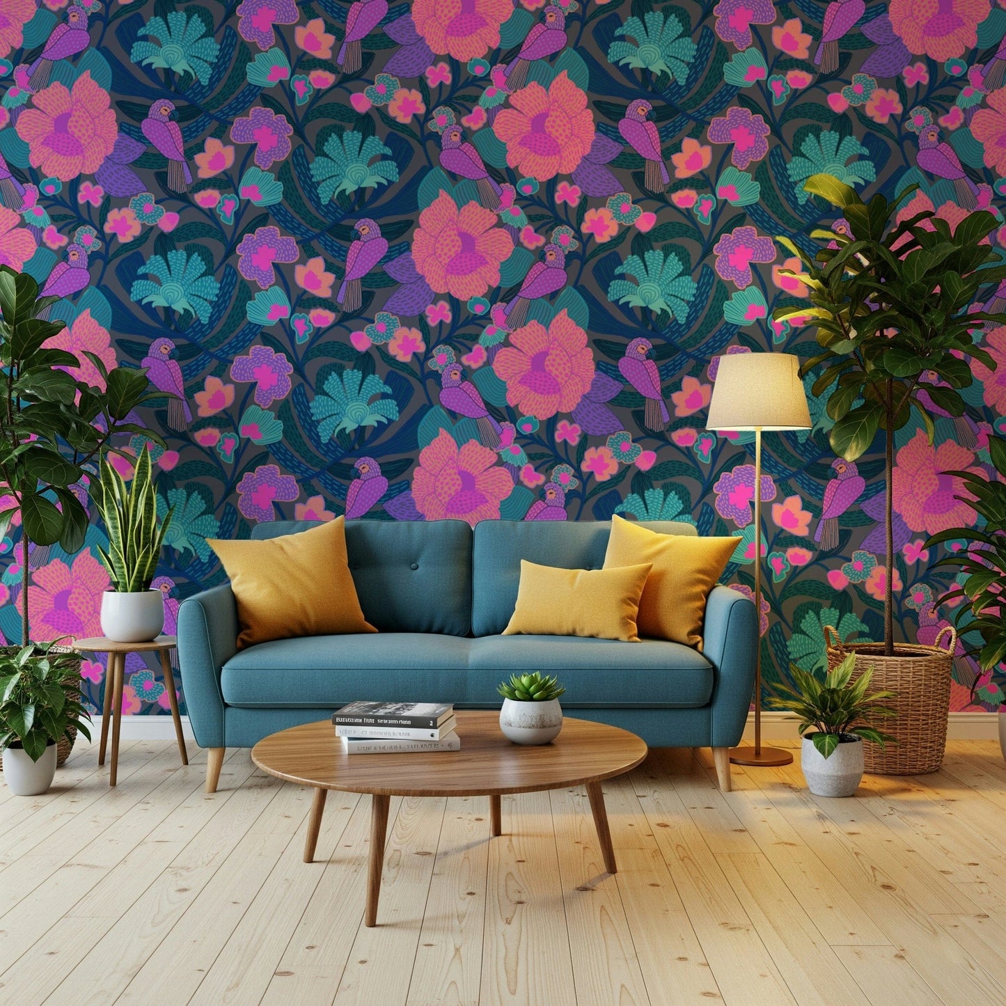 Exotic Garden Wallpaper⁠