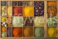 Exotic Spice Collection Wall Mural