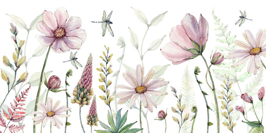 Fabulous Flowers wallpaper for wall