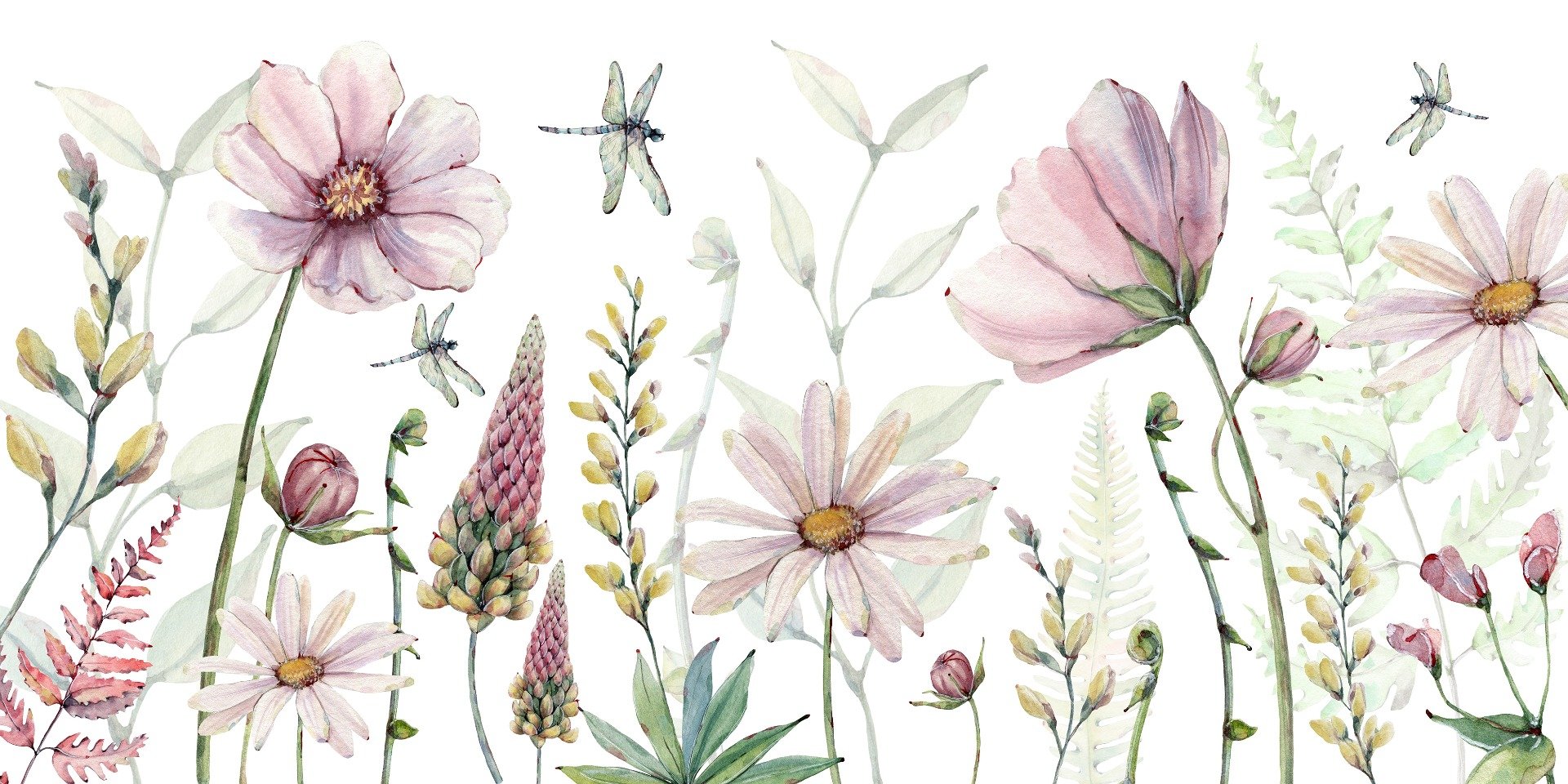 Sfondi favolosi fiori per muro