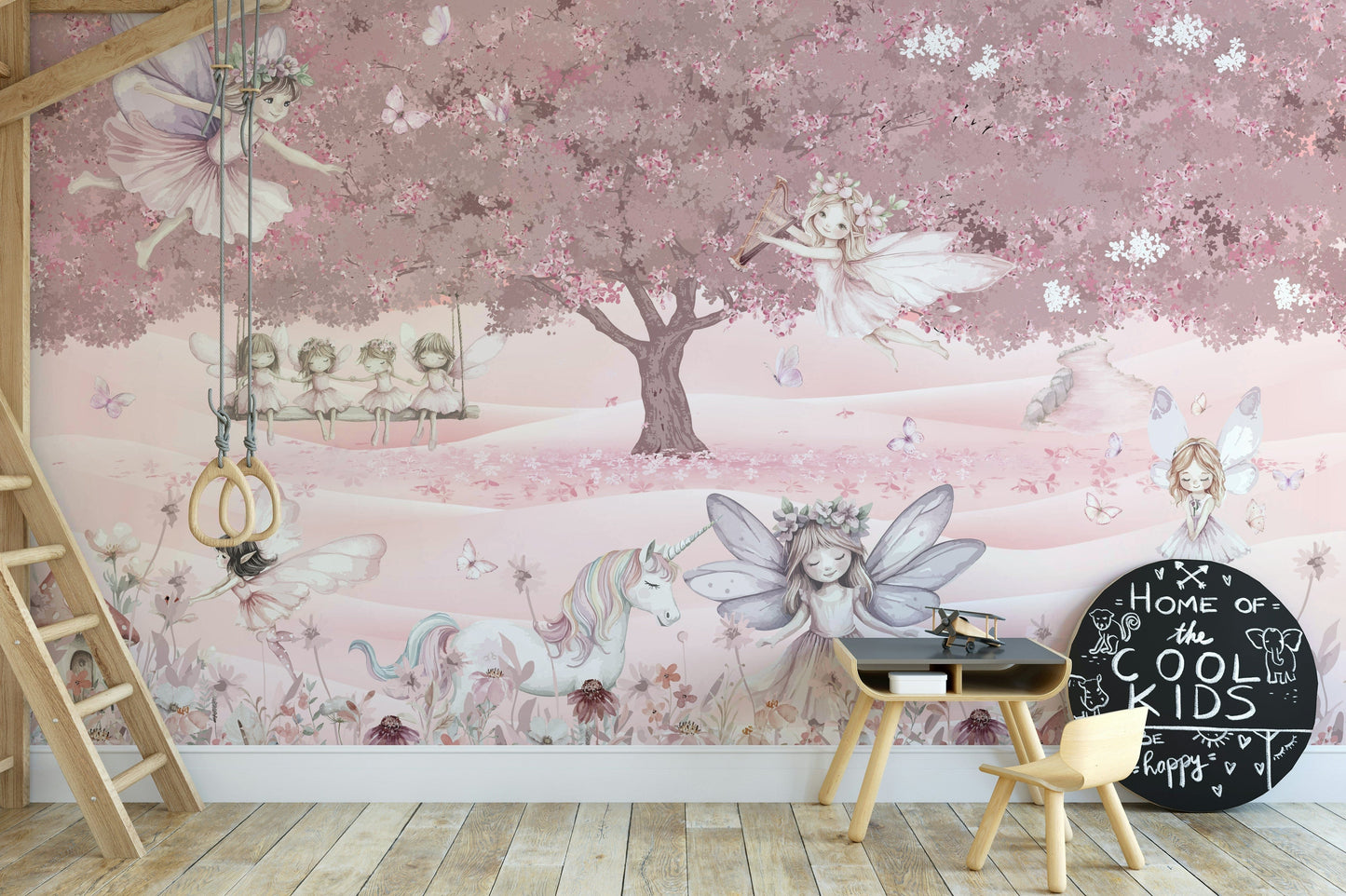 The design has a beautiful, artistic aesthetic.

