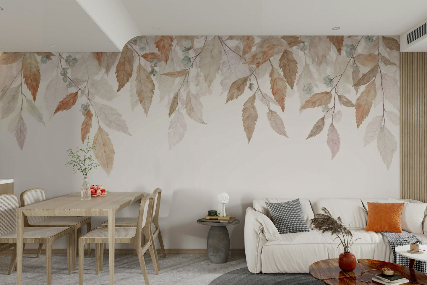 The feeling is one of fresh elegance.

