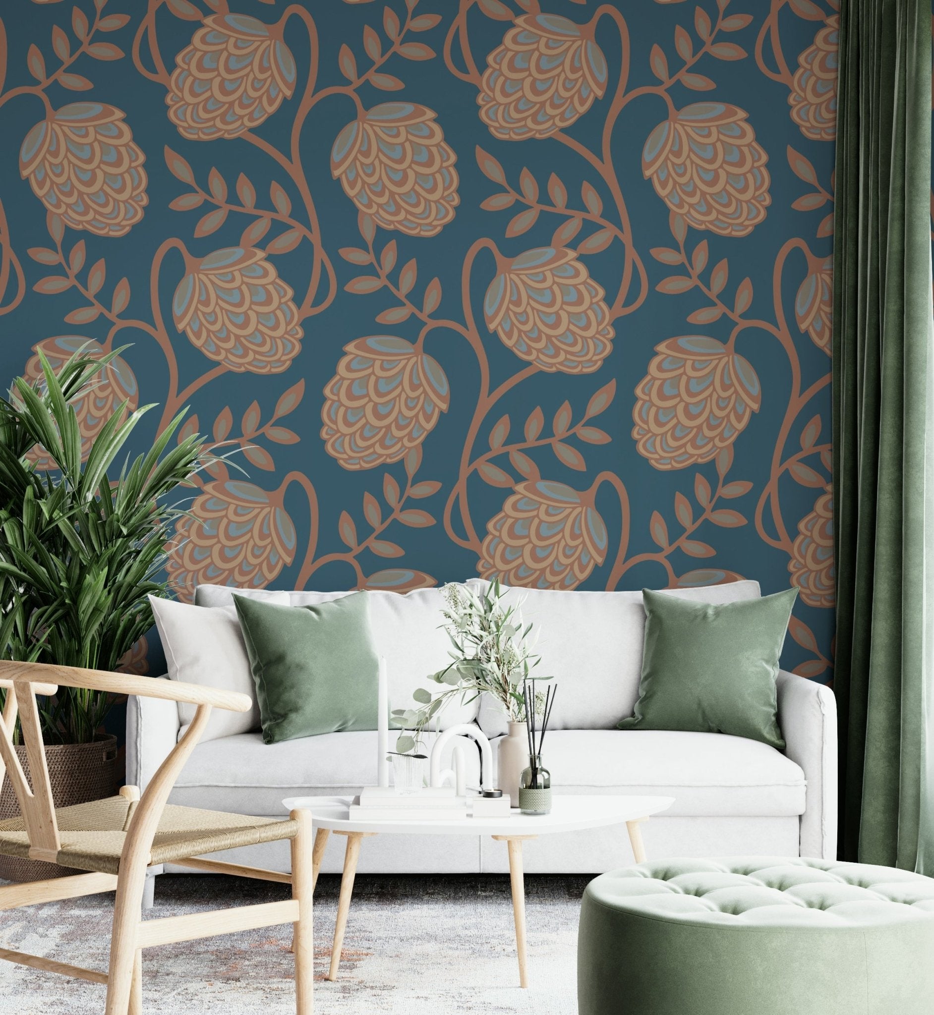 Elegant and inviting aesthetic.

