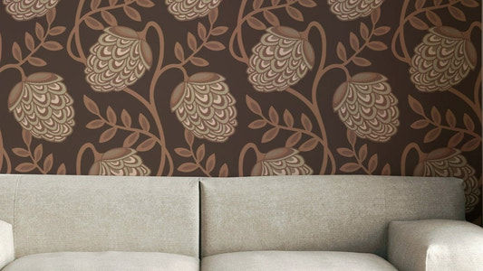 Seamless design for wall application.

