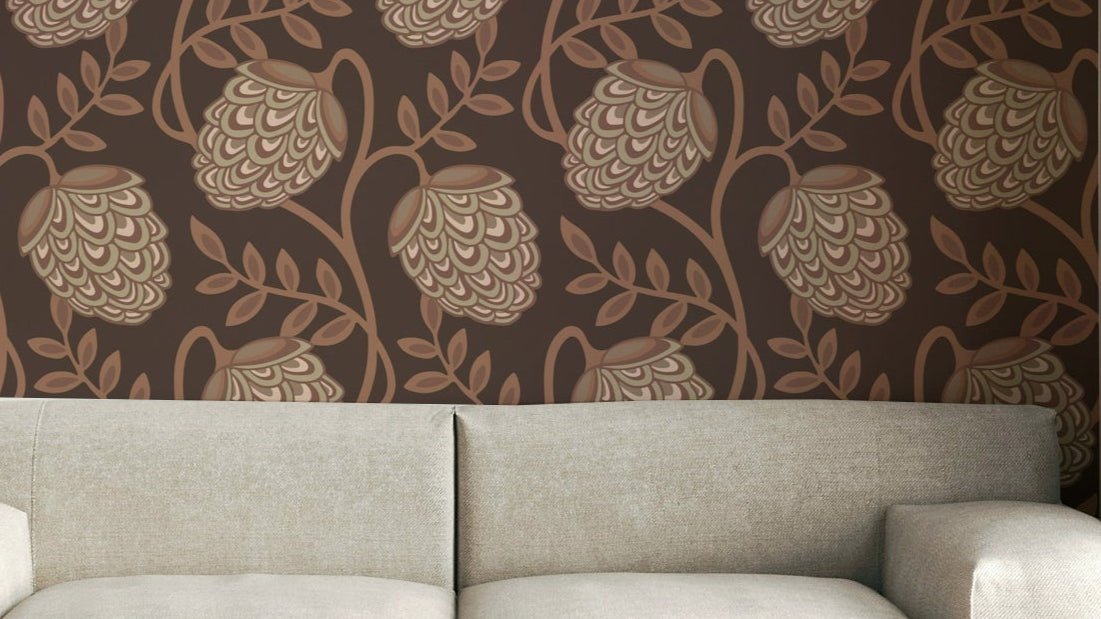 Seamless design for wall application.

