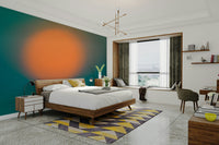 A Farewell to Day vibrant wall covering

