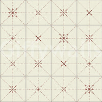 Farmhouse Delicate Backsplash Clay Wallpaper⁠