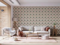 Farmhouse Timeless Backsplash Clay Wallpaper⁠