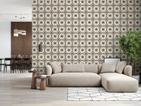Farmhouse Timeless Backsplash Clay Wallpaper⁠