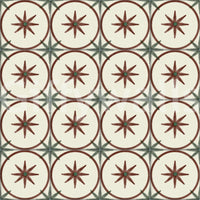 Farmhouse Timeless Backsplash Clay Wallpaper⁠
