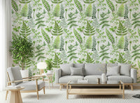 Nature wallpaper for walls simple Fern Fantasy