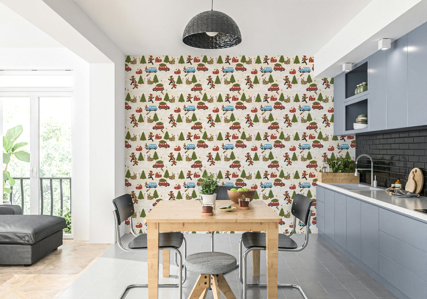 Holiday Cheer cheerful wallpaper for walls

