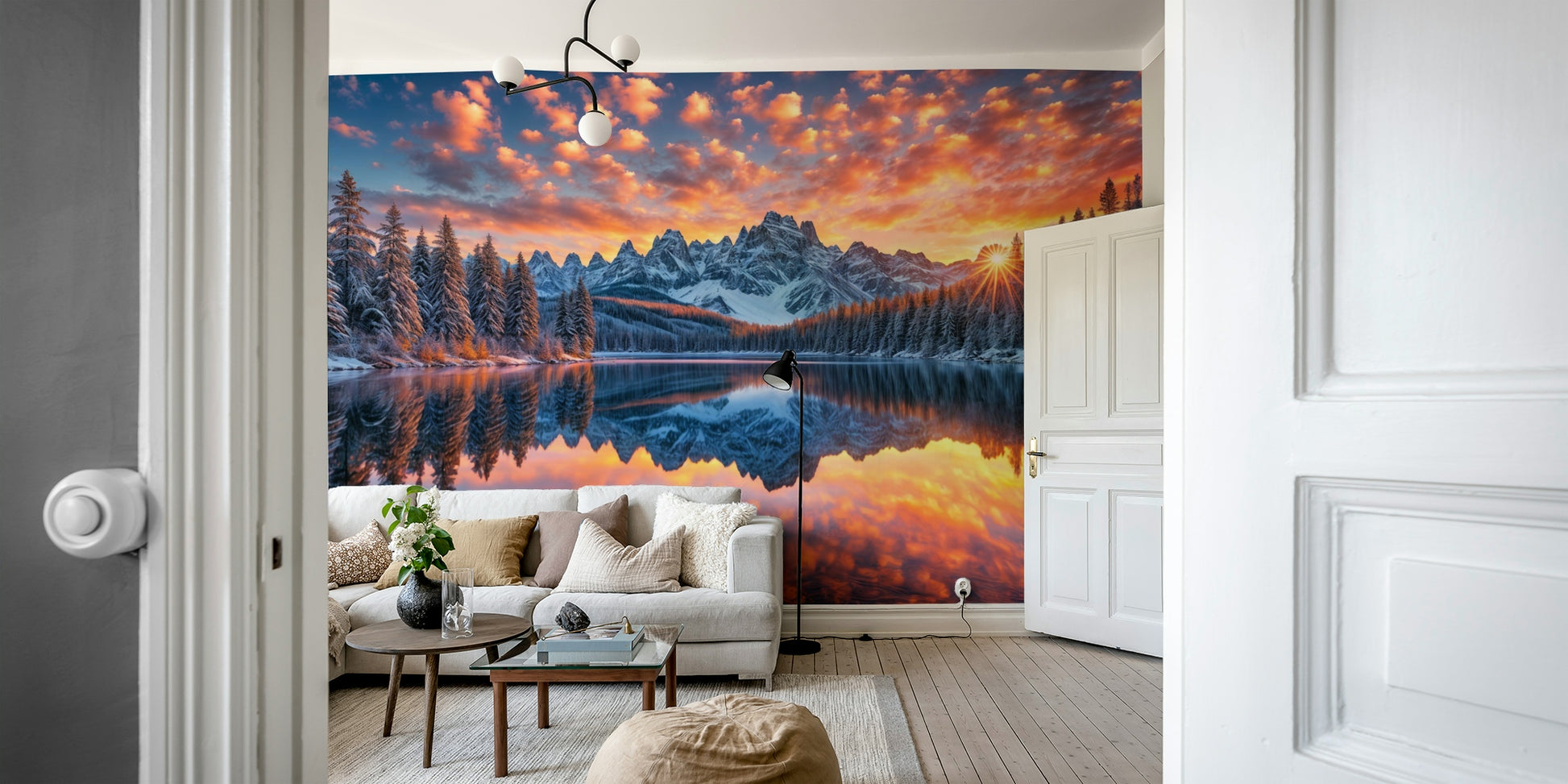 The design has a layered, artistic look with a sense of texture.

