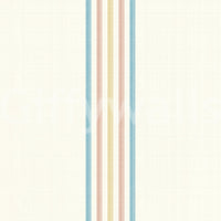 Neutral and soft stripe wall design
