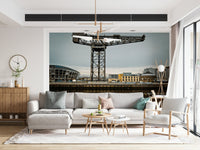 Finnieston Crane Wall Mural