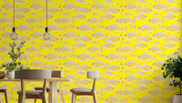 Fish Wallpaper with elegant swimming fish motifs

