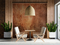 Burning Galaxy Wallpaper – Dynamic cosmic design with glowing red-orange hues for a modern, striking feature wall.