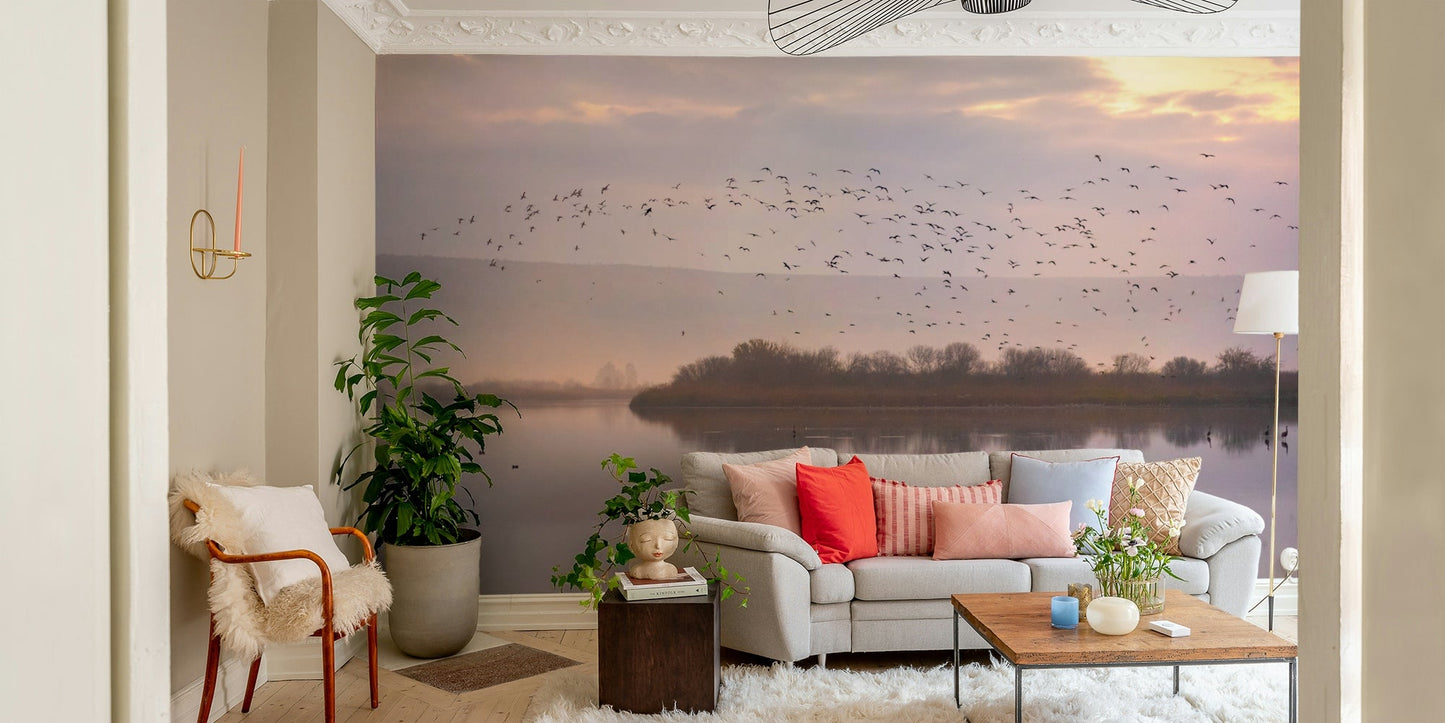 There's a strong sense of natural beauty, profound stillness, and sophisticated artistry.
