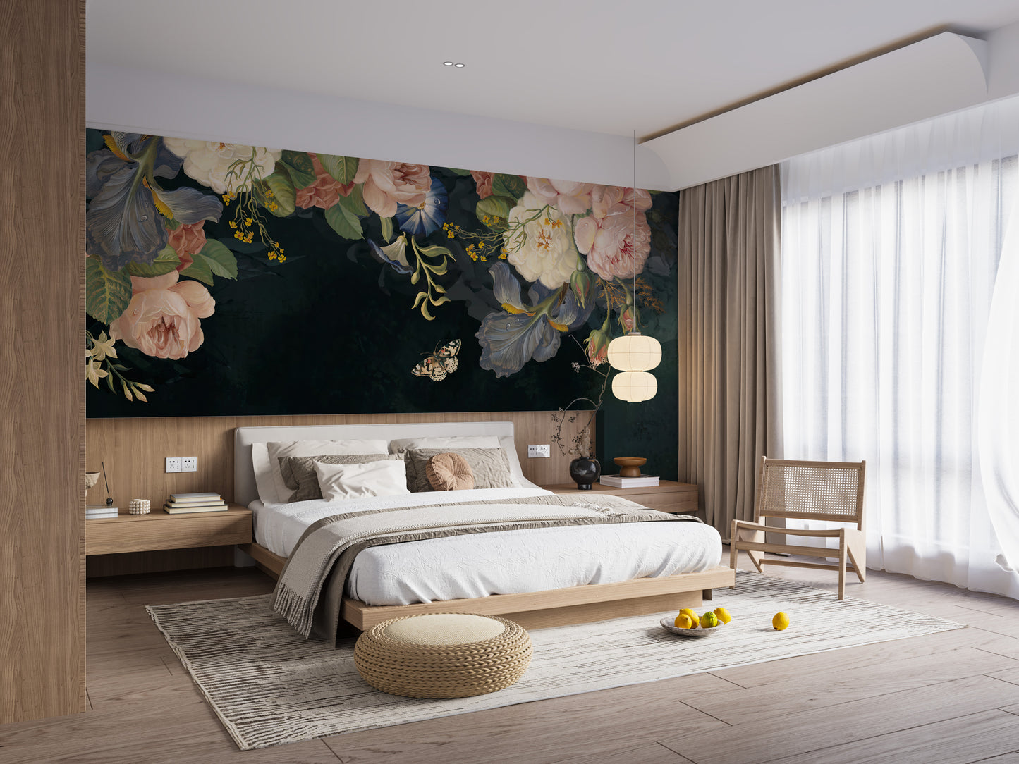 Floral Arch Wallpaper Murals - Giffywalls