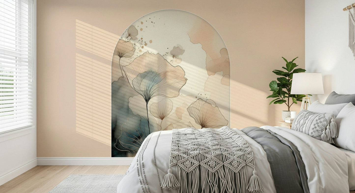 Ethereal Garden Archway Wall Mural