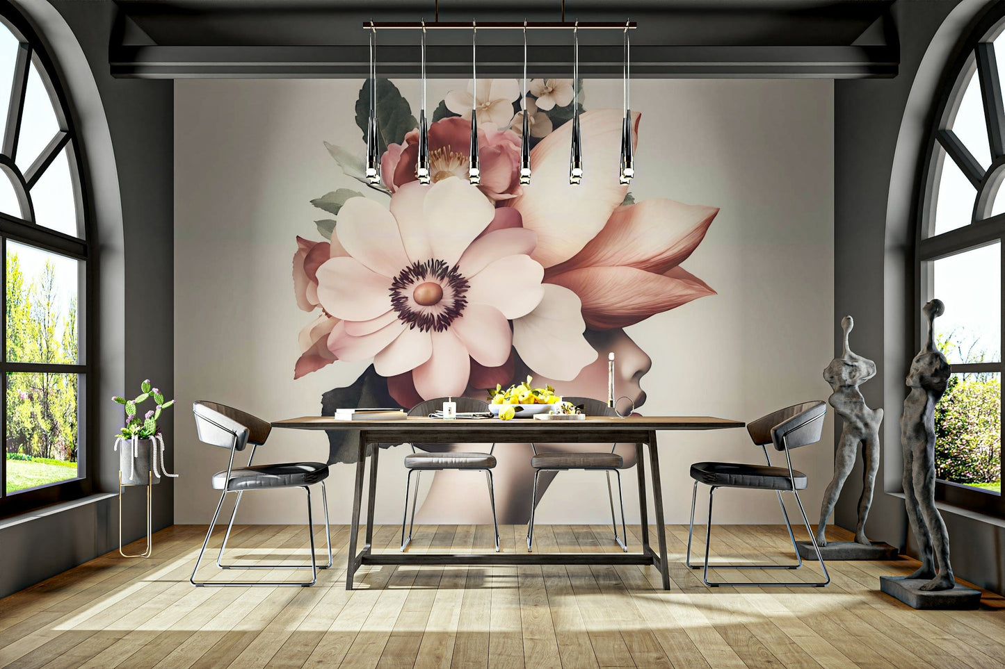 The lighting seems soft and gentle, highlighting the delicate details.
