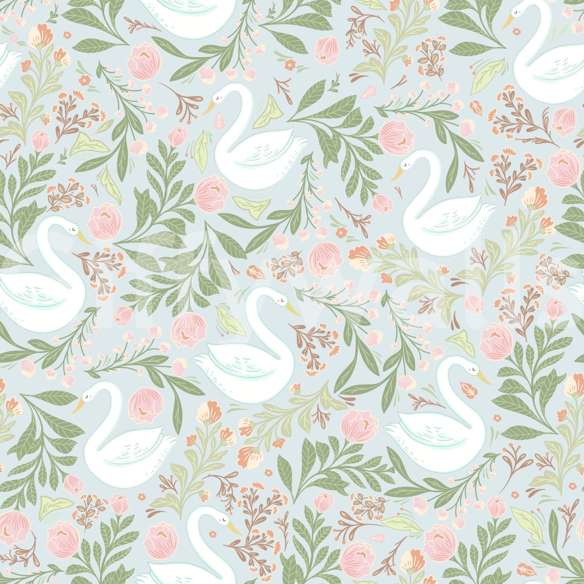 The design is non-realistic and interpretive.

