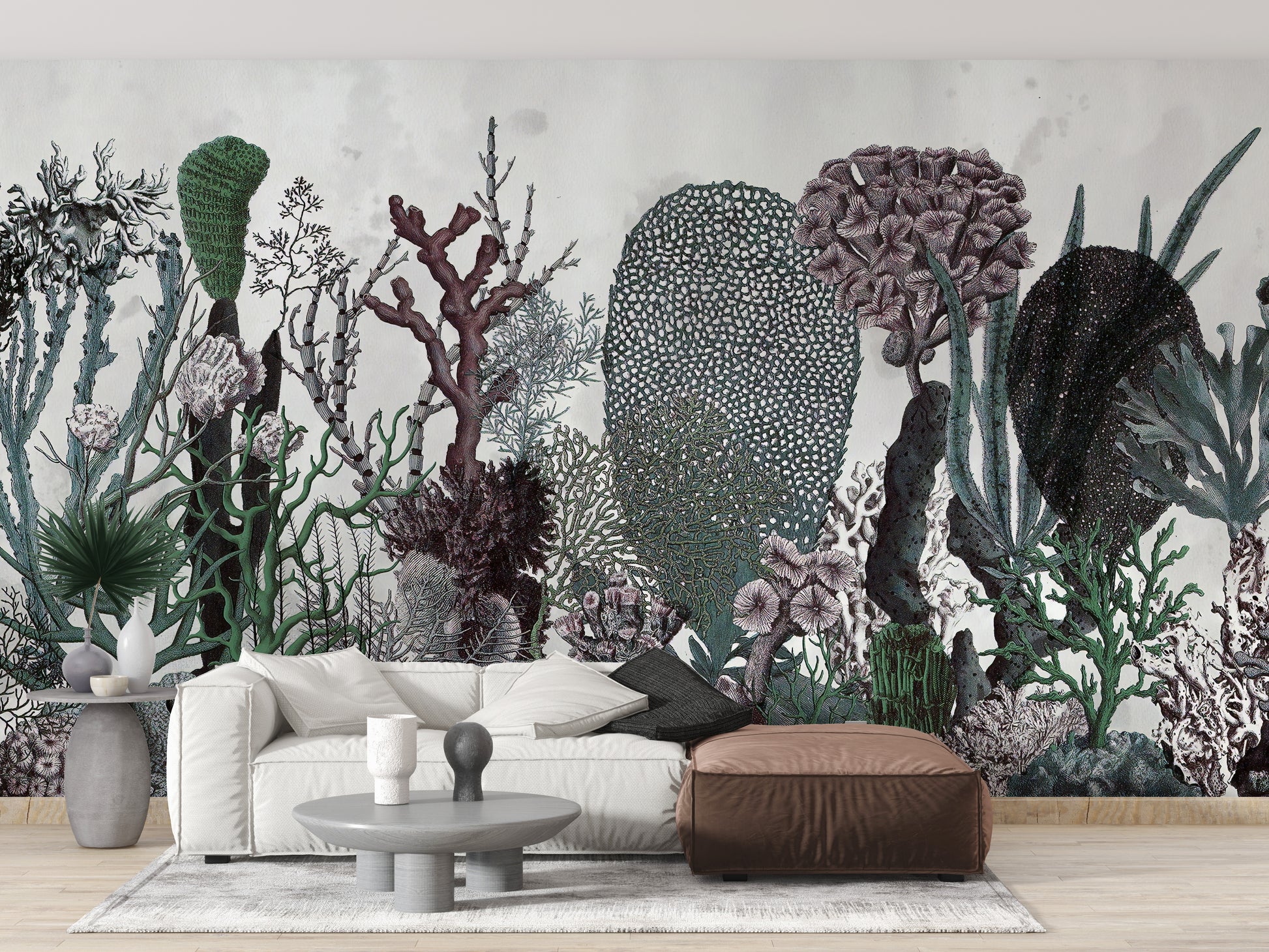 Flowers & Plant Wallpaper Mural
