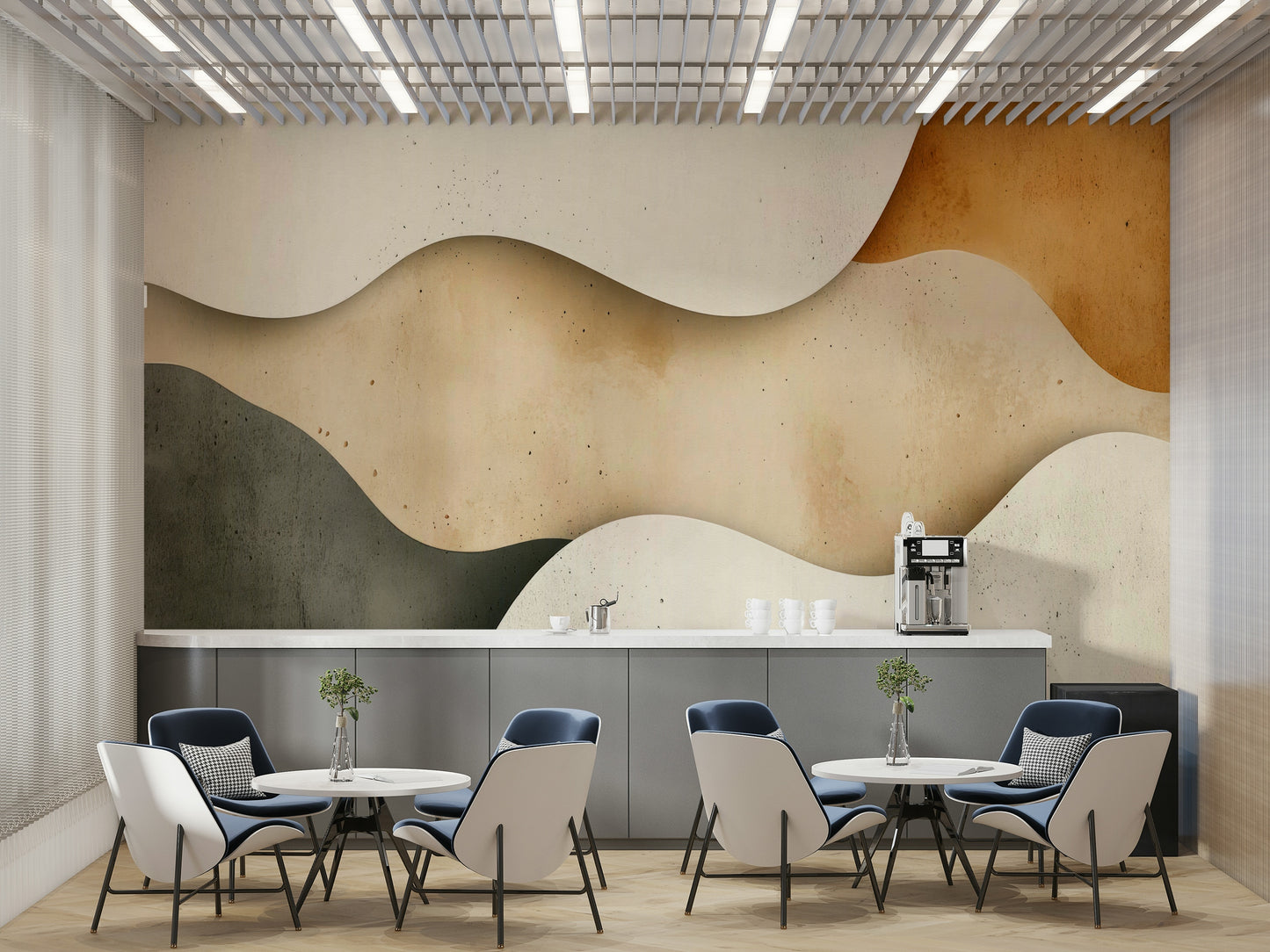 Subtle texture wall mural

