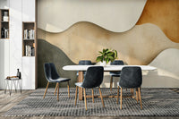 Fluid Sand Forms wall mural

