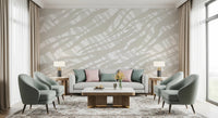 Organic flowing lines seen on this Fluid Strokes Art Wall Mural.