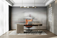 Artistic Golden Gate Bridge in fog wall mural design.


