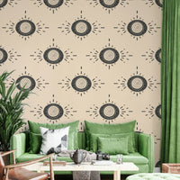 Scandinavian-inspired floral wallpaper bringing modern elegance to your room

