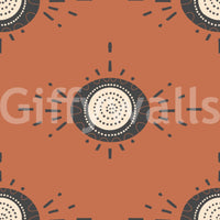 Scandinavian-inspired floral wallpaper offering a serene and stylish look

