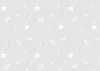 Forest Animals Gray Wallpaper For Walls - Giffywalls