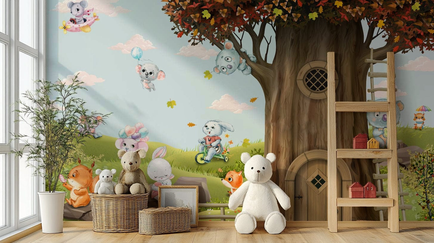 The design feels happy and adventurous.

