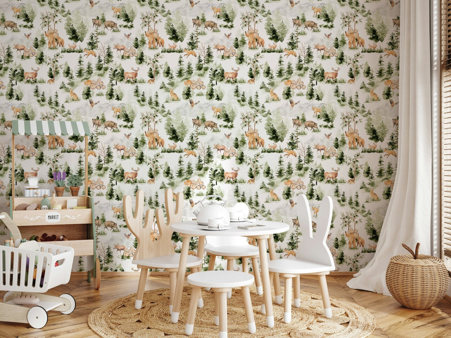 Forest Friends Wallpaper⁠