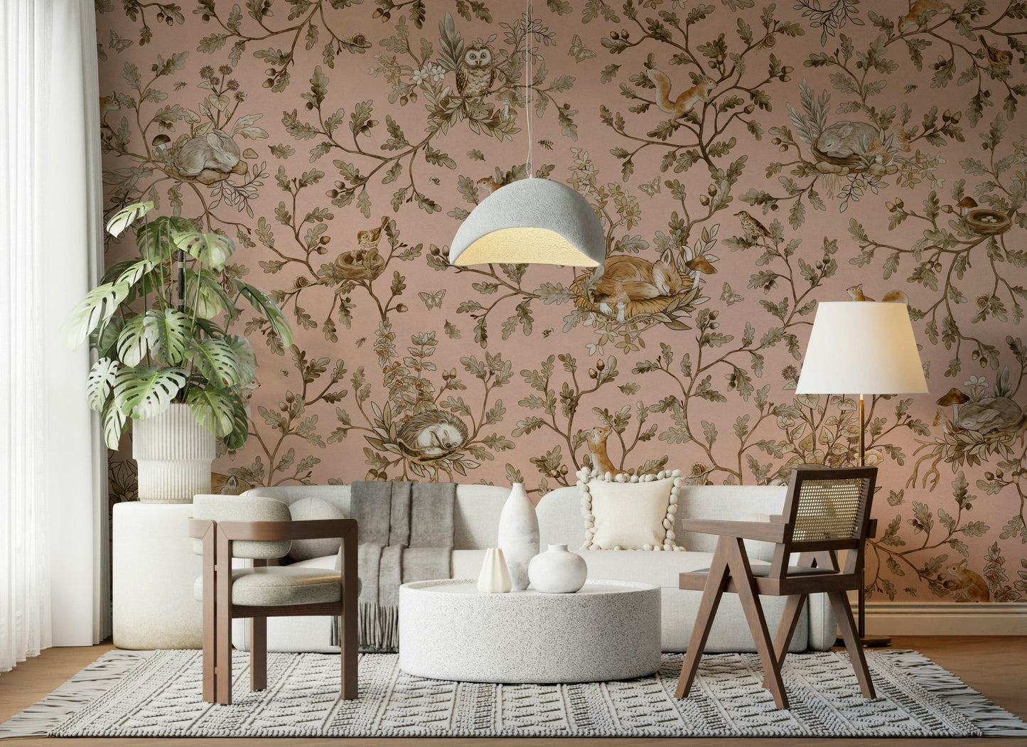 Forest Nap Wall Mural