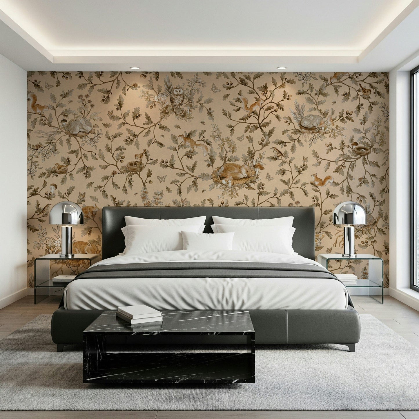 Forest Slumber Wallpaper Wall Mural