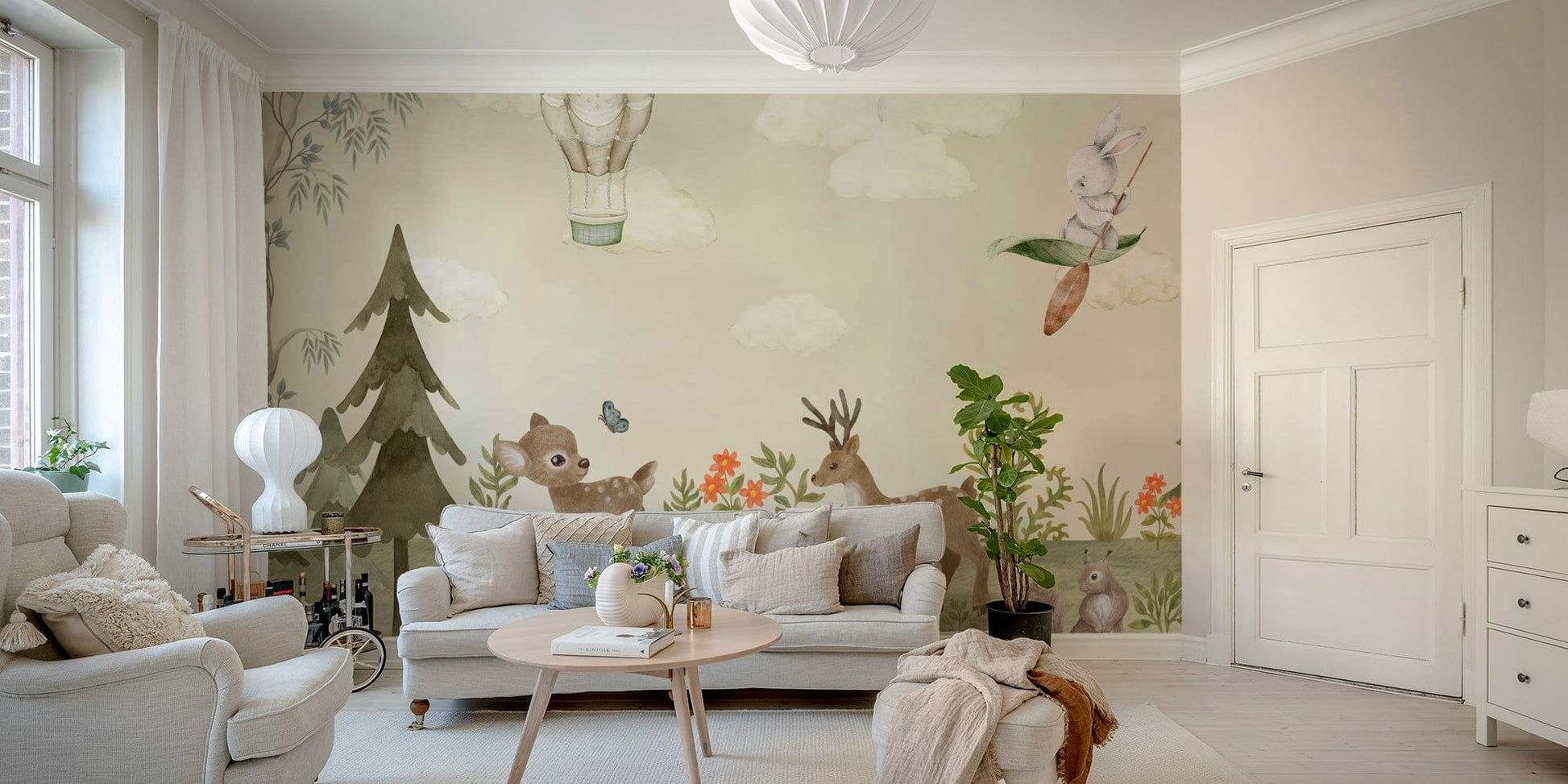 The image feels peaceful and restful.

